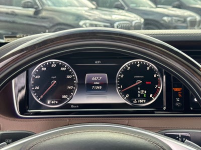 2016 Mercedes-Benz S-Class S 550