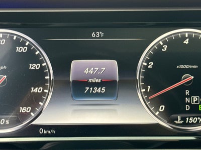 2016 Mercedes-Benz S-Class S 550