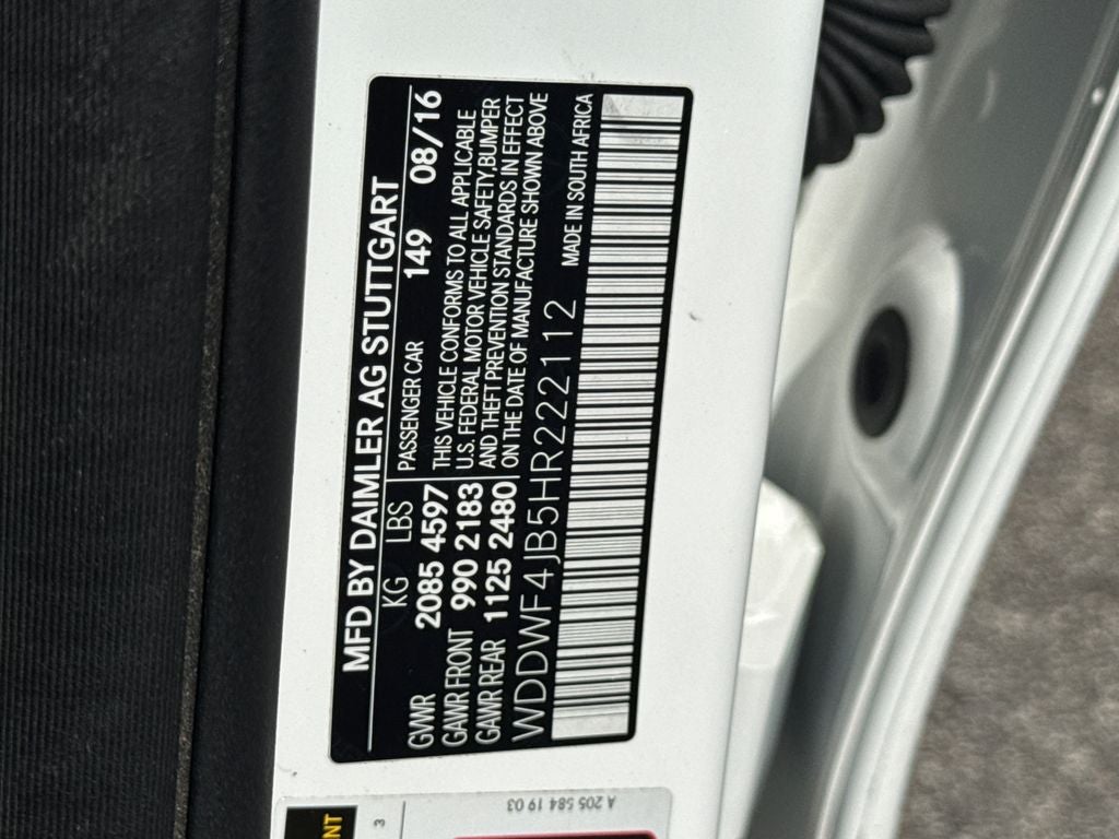 2017 Mercedes-Benz C-Class C 300