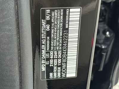 2019 Mercedes-Benz C-Class C 300