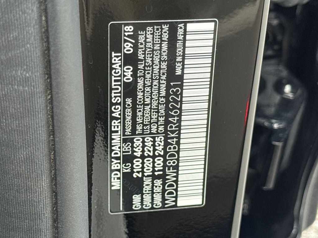 2019 Mercedes-Benz C-Class C 300