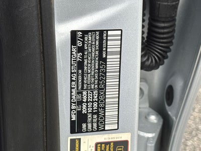 2020 Mercedes-Benz C-Class C 300