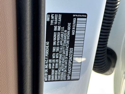 2023 Porsche Cayenne Base