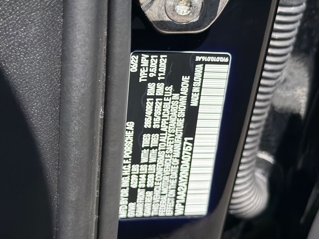 2022 Porsche Cayenne Platinum Edition