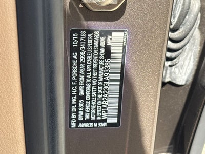 2016 Porsche Cayenne S
