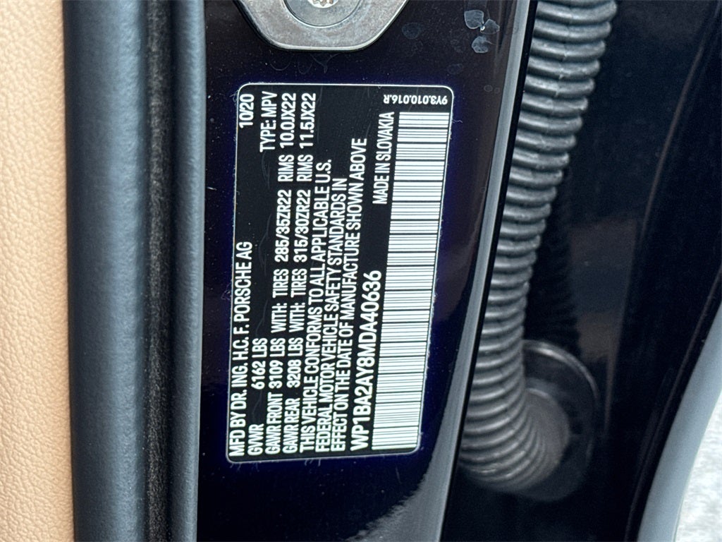 2021 Porsche Cayenne Coupe Coupe AWD