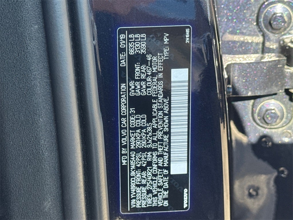 2019 Volvo XC90 Hybrid Inscription